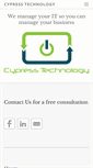 Mobile Screenshot of cypress-it.com