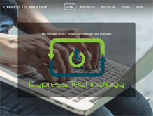 Tablet Screenshot of cypress-it.com